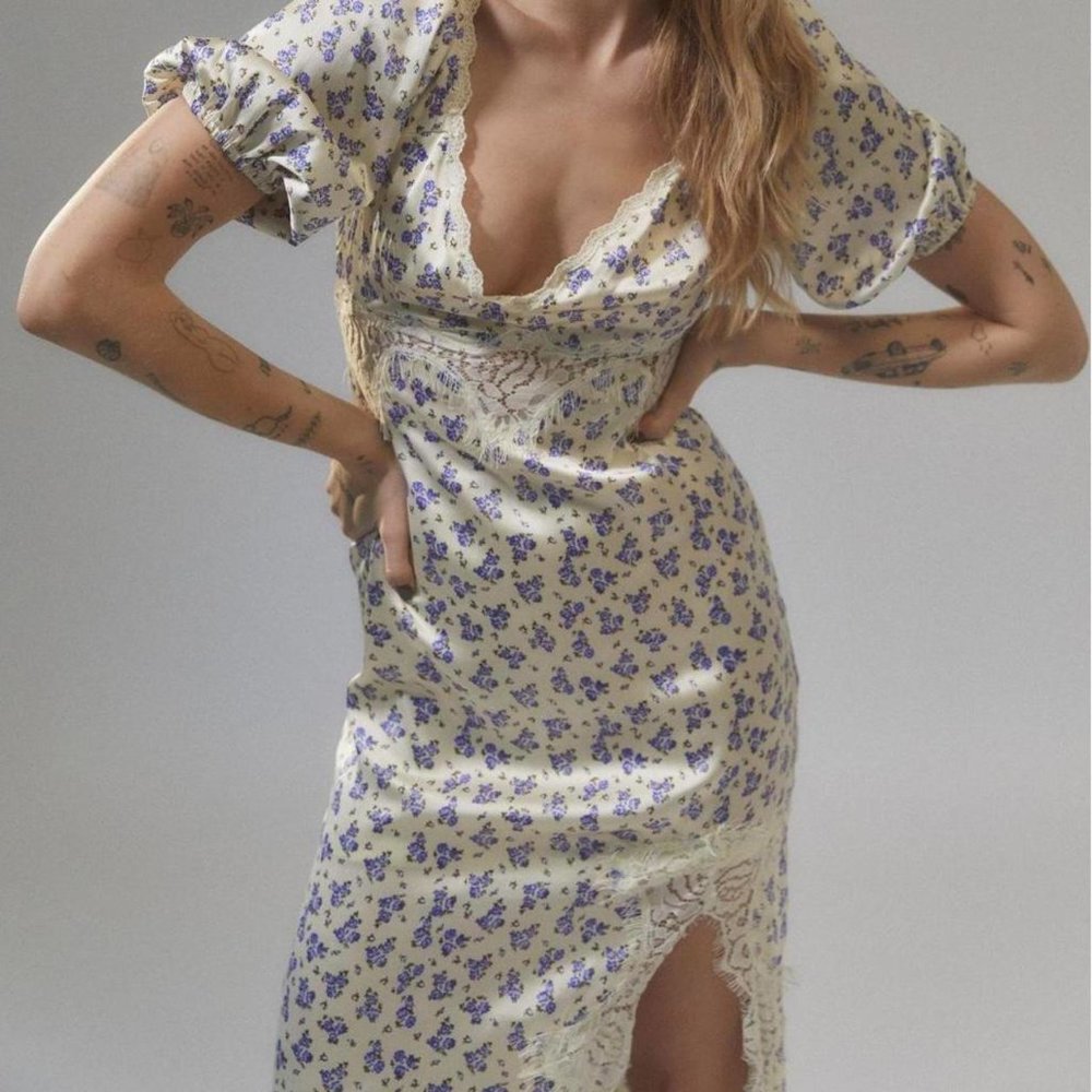 Urban Outfitters Floral Midi Dress